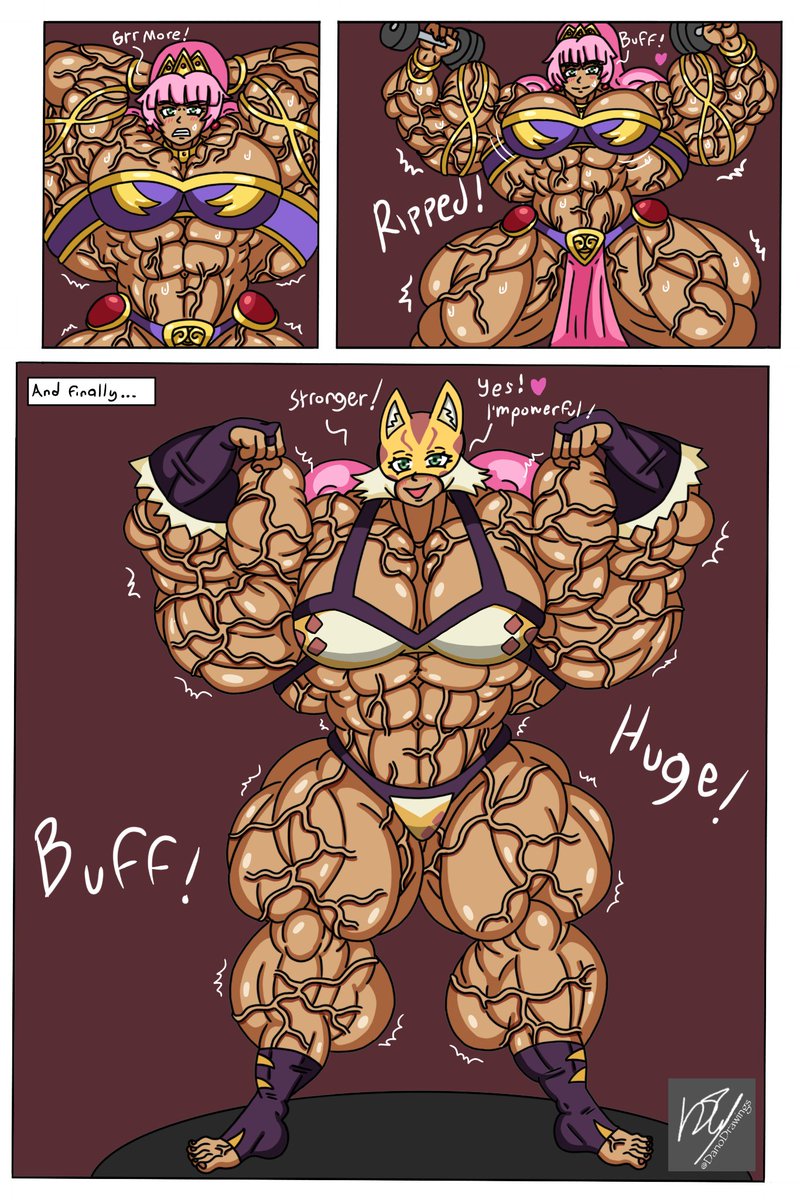 ミクトラン サヒン🔞 (@danodrawings) on Twitter photo C0mm. to <a href="/G123Tristan/">TristanG123</a>
Destiny Heartwarming's workout and muscle growth!
Took me some days to drew her, she got so HUGE!!! 😳
Enjoy her!!!
#nsfw #腹筋 #abs #筋肉 #muscle #筋肉娘 C0mm. to <a href="/G123Tristan/">TristanG123</a>
Destiny Heartwarming's workout and muscle growth!
Took me some days to drew her, she got so HUGE!!! 😳
Enjoy her!!!
#nsfw #腹筋 #abs #筋肉 #muscle #筋肉娘