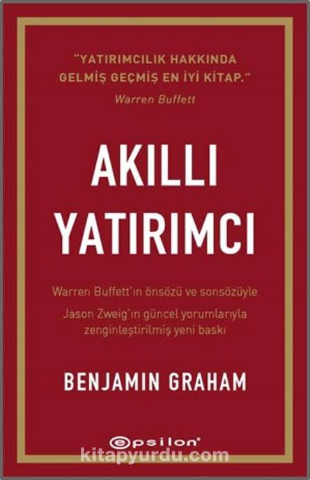 “Kapsamlı bir analizle anapara güvenliği ve tatmin edici bir getiri vadeden işlemlere yatırım denir. Bu koşulları sağlamayan işlemler spekülatiftir.”

Benjamin Graham

Bu tanım, Graham’ın klasikleşmiş eseri The Intelligent Investor (Akıllı Yatırımcı) kitabında yer almaktadır.