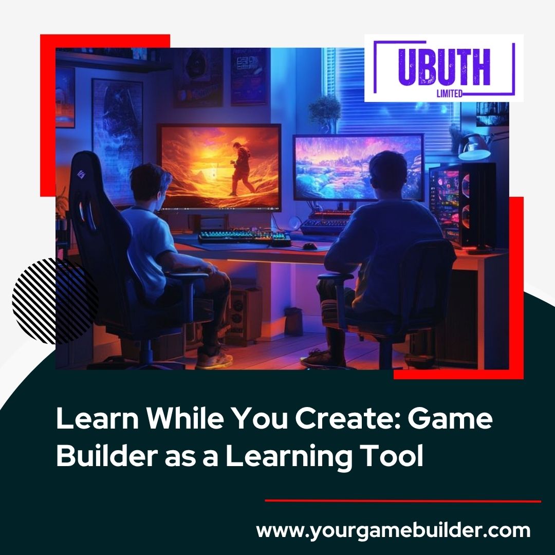 ubuthlimited's tweet image. Building games isn’t just fun — it teaches valuable skills like problem-solving, storytelling, logic, and basic computer science. #LearnGameDev #EducationalTools