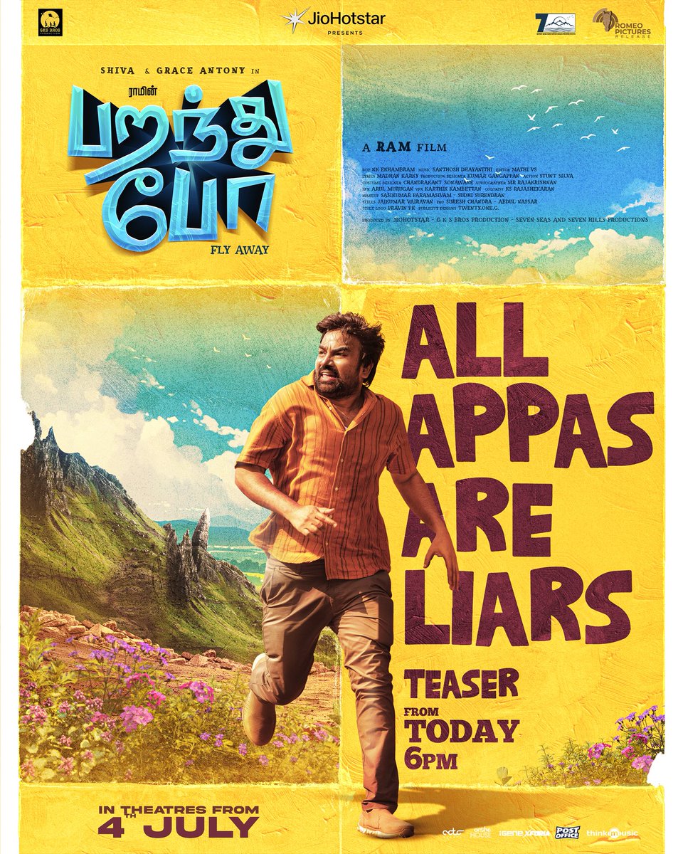 raahul (@mynameisraahul) on Twitter photo Teaser out at 6PM. Appa sonna timeku varum... illa? 🕕👀
<a href="/actorshiva/">Shiva</a> #graceantony <a href="/yoursanjali/">Anjali</a> <a href="/AjuVarghesee/">Aju Varghese</a> <a href="/DhayaSandy/">Santhosh Dhayanithi</a> <a href="/madhankarky/">Madhan Karky</a> <a href="/thinkmusicindia/">Think Music</a> <a href="/JioHotstar/">JioHotstar</a> <a href="/SureshChandraa/">Suresh Chandra</a>
<a href="/AbdulNassarOffl/">Abdul Nassar</a> @donechannel1 Teaser out at 6PM. Appa sonna timeku varum... illa? 🕕👀
<a href="/actorshiva/">Shiva</a> #graceantony <a href="/yoursanjali/">Anjali</a> <a href="/AjuVarghesee/">Aju Varghese</a> <a href="/DhayaSandy/">Santhosh Dhayanithi</a> <a href="/madhankarky/">Madhan Karky</a> <a href="/thinkmusicindia/">Think Music</a> <a href="/JioHotstar/">JioHotstar</a> <a href="/SureshChandraa/">Suresh Chandra</a>
<a href="/AbdulNassarOffl/">Abdul Nassar</a> @donechannel1
