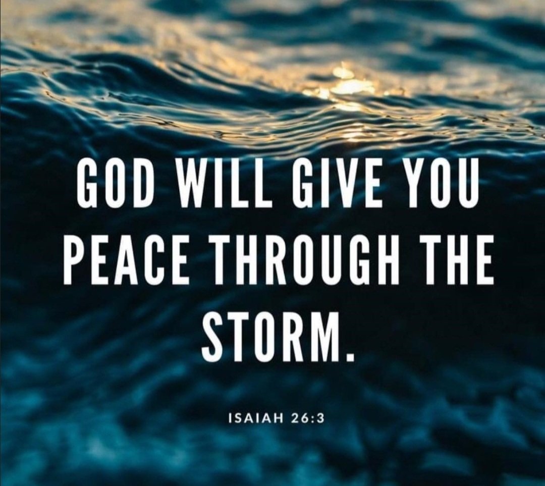 May the peace of God hold you fast.