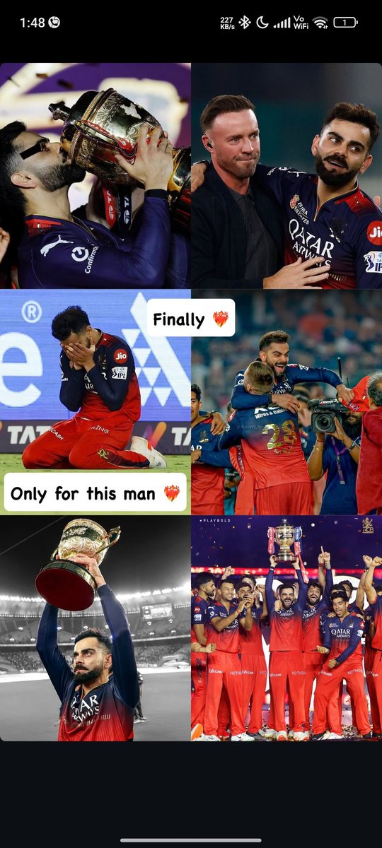 prashanth_rj9's tweet image. Finally it&apos;s god plan baby, we hv waited for 18 long years. The wait worth.... 💗😍🤩 @RCBTweets @imVkohli #RCBvsPBKS #ViratKohli𓃵 #IPLFinals #KingKohli