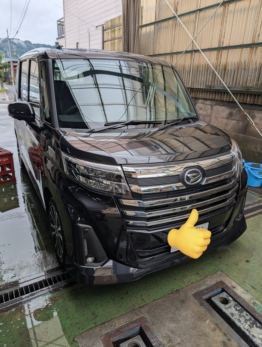 mich_o09's tweet photo. ダイハツトール　販売させて頂きました。こちらは1000ccターボになるのですが、車内も広々としていて軽じゃちょっと…という方にはおすすめです。
この度はありがとうございました😆 https://t.co/A6xFmSIp0T