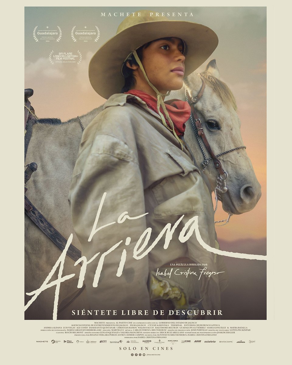 La película mexicana, "La Arriera", será la función inaugural del 29 <a href="/MixFilmFest/">MIX México</a>, el evento de cine LGBTQ+ 🎞️🏳️‍🌈con más años de celebrarse en México🇲🇽. 

#LaArriera estrenará a nivel comercial en México durante junio #MesDelOrgullo 
<a href="/MacheteCine/">MACHETE</a>