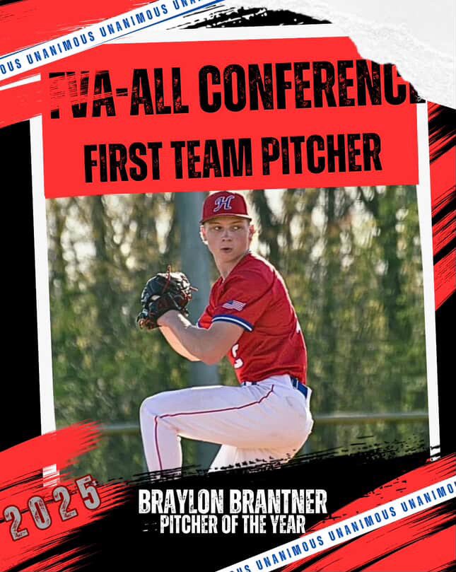 Unanimous 1st Team FVA &amp; FVA pitcher of the year…. Congrats <a href="/braylonbrantner/">Braylon Brantner</a>!!!