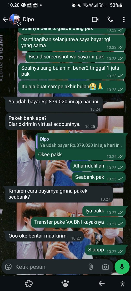 Hellooo gaes, update nih dari aku. Danrup alhamdulillah udah lunas. Terus dipo juga kayaknya nyisa beberapa tagihan lagi. Dan boleh dicicil dulu. fc nya alhamdulillah tetep sama kayak kemarin ehehe