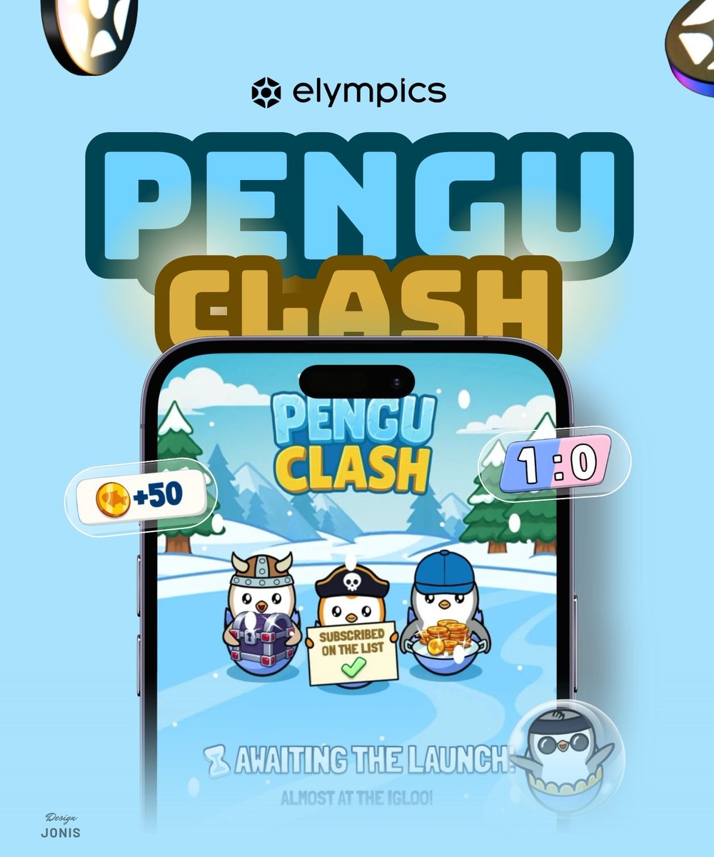 Jonis (@jony_benn) on Twitter photo Web3 gaming is changing.
No wallets. No installs. No friction.
It’s happening where users already are.. <a href="/telegram/">Telegram Messenger</a>.
And <a href="/PenguClash/">Pengu Clash</a> is leading the charge.
A fast, skill-based battler where NFT penguins go head-to-head in real time.
Here’s how it works. Web3 gaming is changing.
No wallets. No installs. No friction.
It’s happening where users already are.. <a href="/telegram/">Telegram Messenger</a>.
And <a href="/PenguClash/">Pengu Clash</a> is leading the charge.
A fast, skill-based battler where NFT penguins go head-to-head in real time.
Here’s how it works.