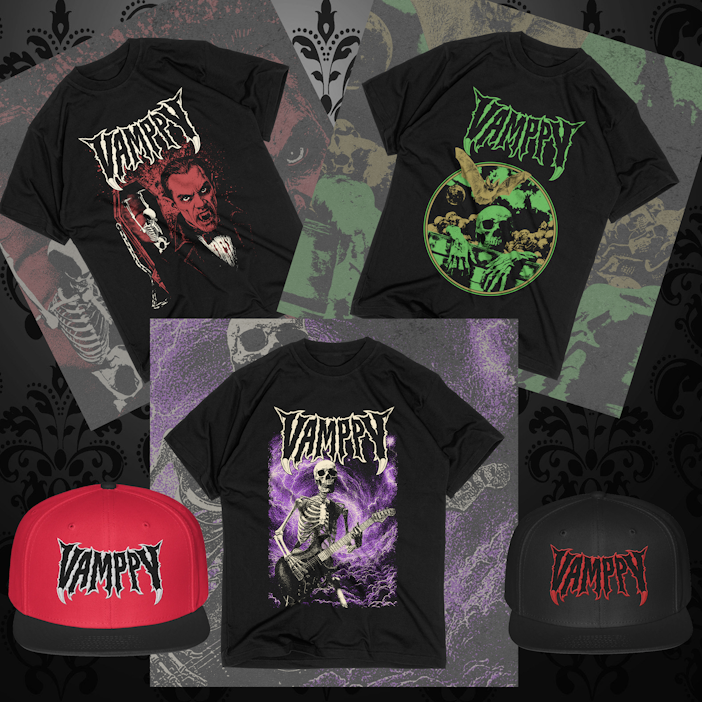 Super Excited to announce some new merch designs that are available now over on vamppy.com!