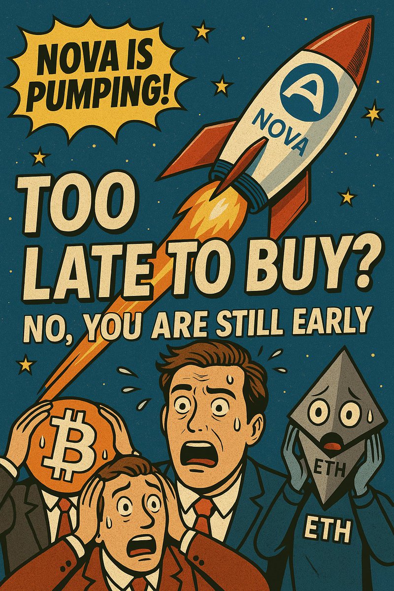 Paw๐ธ๏ธcrypto.algo (@pawdesigns90784) on Twitter photo ๐ฎ๐ด ๐ฌ๐๐๐๐๐๐๐๐ ๐ฅ
Feeling that "nothing's moving" vibe in this red market?
You're not aloneโฆ
Until someone whispered $NOVA in your ear ๐
๐ฅ Still early
๐ Still quiet
๐ฅ Still brewing
The charts may nap...
But Nova is the calm before the cosmic rip ๐
Buy the dip? ๐ฎ๐ด ๐ฌ๐๐๐๐๐๐๐๐ ๐ฅ
Feeling that "nothing's moving" vibe in this red market?
You're not aloneโฆ
Until someone whispered $NOVA in your ear ๐
๐ฅ Still early
๐ Still quiet
๐ฅ Still brewing
The charts may nap...
But Nova is the calm before the cosmic rip ๐
Buy the dip?