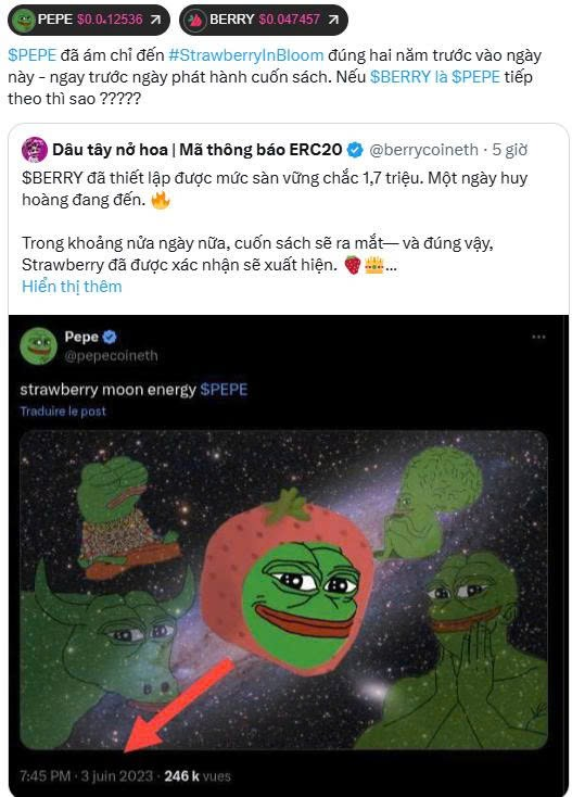 Liệu $Berry có phải là $pepe tiếp theo