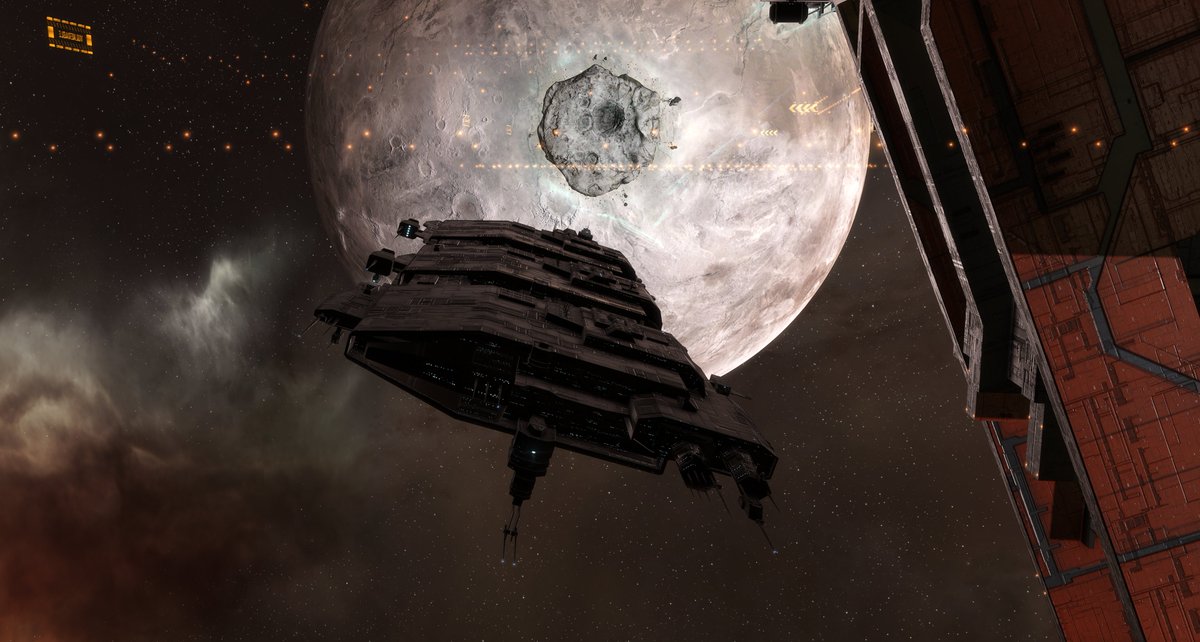 MalcolmLionel98's tweet photo. Smooth move ops today! D-scan was clear of lances &amp; Lancer dreads taking a risk using my Rhea to warp between stations. **Frantically knocking on the interior of my pod for good luck.** Don't want to jinx it! 🤞 #EVEOnline #MoveOps #CapsuleerRituals https://t.co/3FZ7Cr5SF6