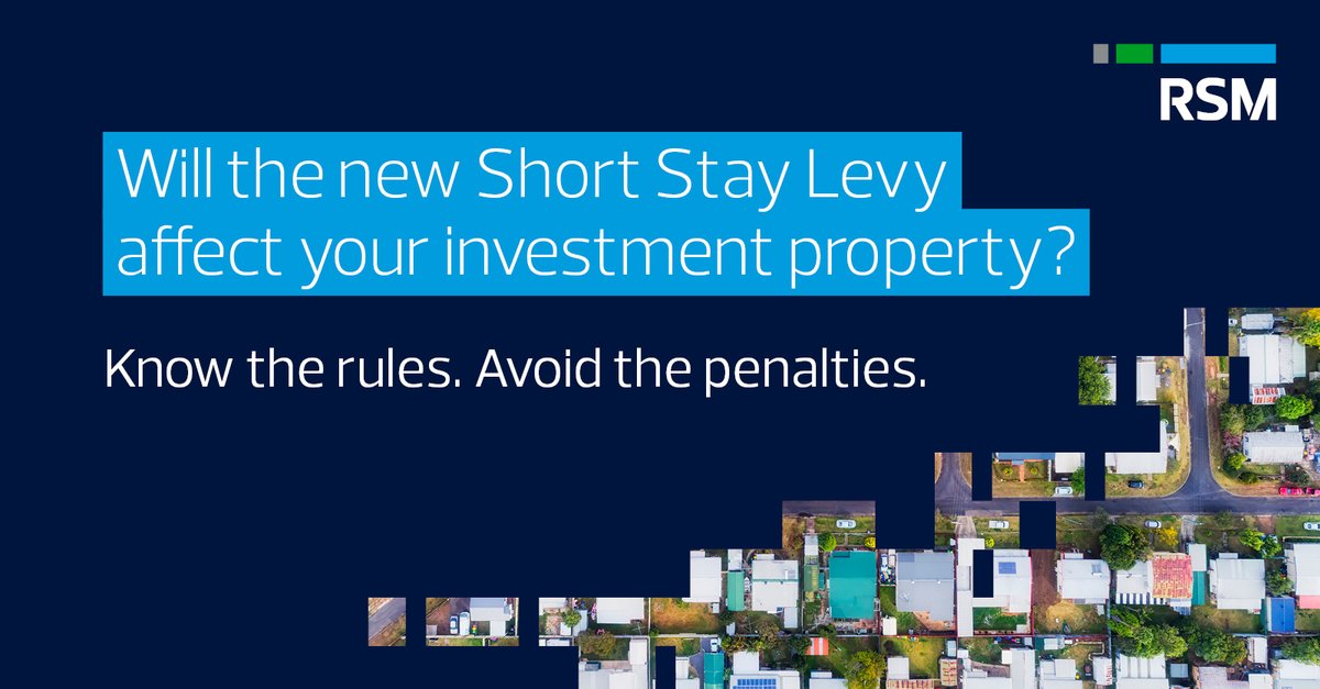 Do you offer short-stay accommodation?

You might still be liable under Victoria’s new Short Stay Levy.

Don’t get caught out. Know the rules 👉bit.ly/4kEFH85

#ShortStayAccommodation #VictoriaShortStayLevy #TaxCompliance