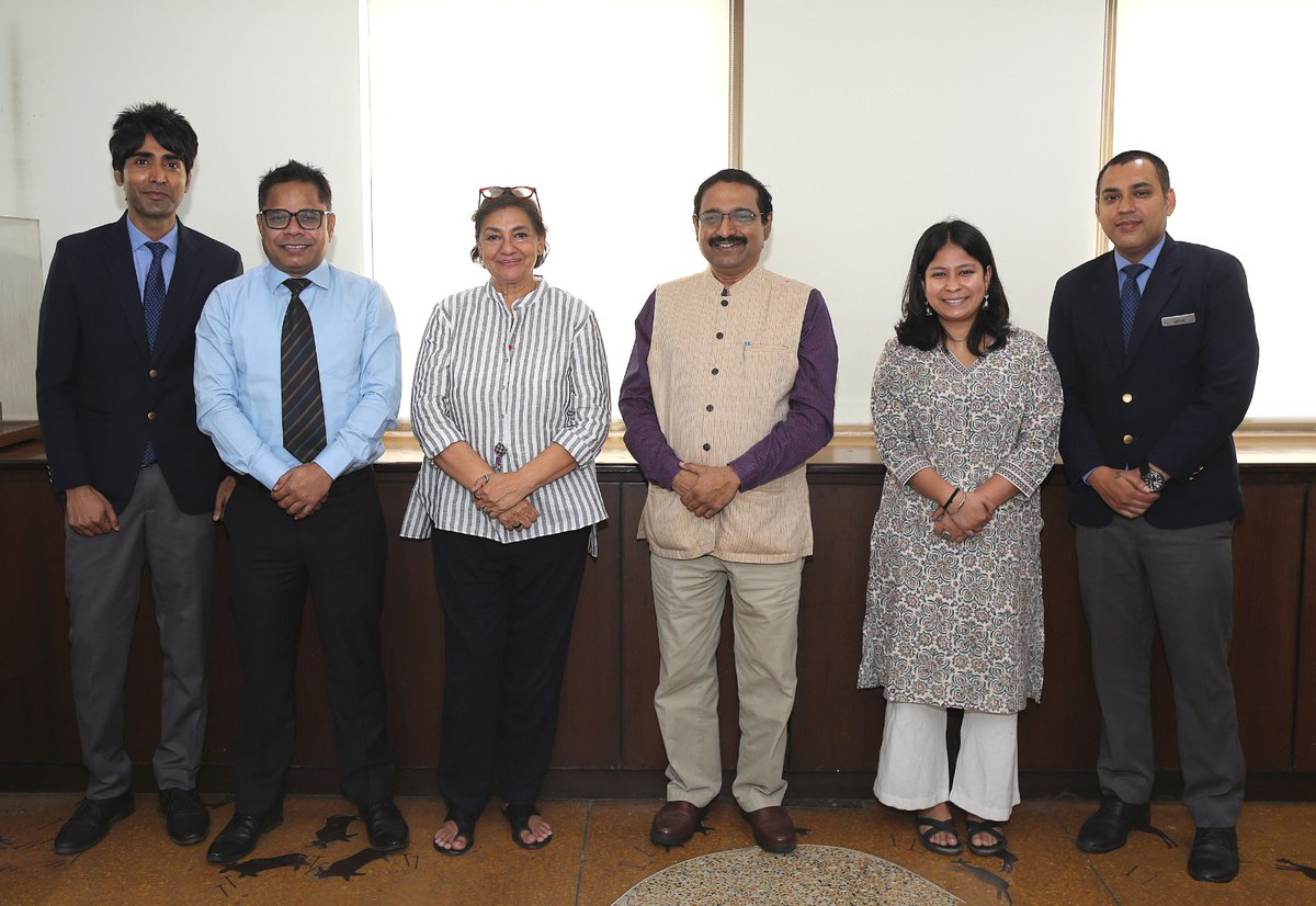 Prof (Dr) K G Suresh (@kg_suresh) on Twitter photo Our Team, Our Strength:
Great job but don't rest on laurels. Sky is the limit for innovation & creativity, my message to <a href="/IHCDelhi/">India Habitat Centre</a> Events Team led by Ms Vidyun Singh at a felicitation ceremony for successfully hosting the recent Habitat Film Festival.
<a href="/mlkhattar/">Manohar Lal</a> <a href="/MoHUA_India/">Ministry of Housing and Urban Affairs</a> Our Team, Our Strength:
Great job but don't rest on laurels. Sky is the limit for innovation & creativity, my message to <a href="/IHCDelhi/">India Habitat Centre</a> Events Team led by Ms Vidyun Singh at a felicitation ceremony for successfully hosting the recent Habitat Film Festival.
<a href="/mlkhattar/">Manohar Lal</a> <a href="/MoHUA_India/">Ministry of Housing and Urban Affairs</a>