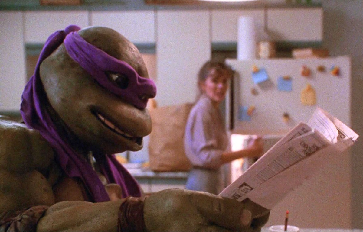 TheOldTurtleDen's tweet image. &quot;Well, you know, in this market it&apos;s actually very difficult... to find good subterranean housing&quot; -Donatello