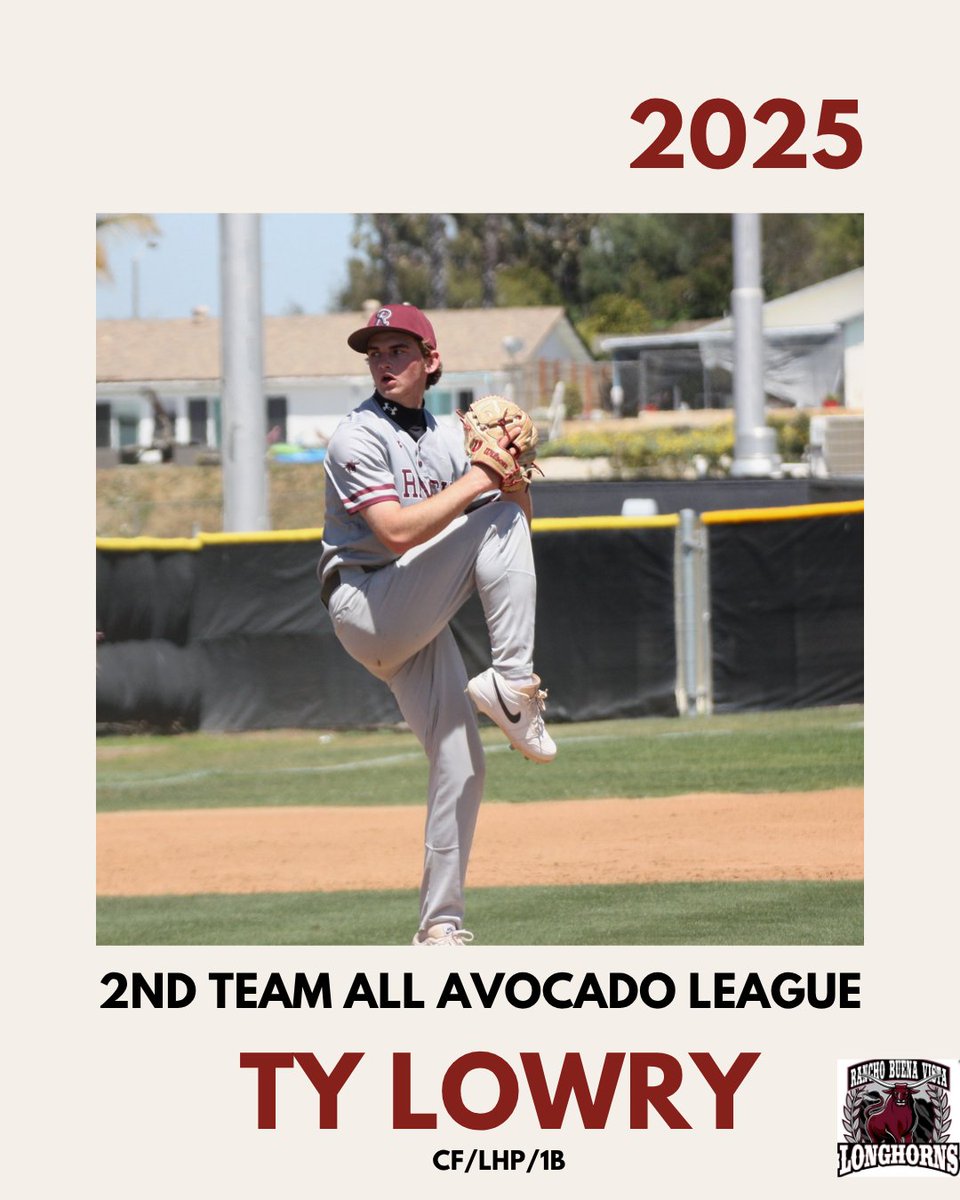 Ty Lowry (@tylowry20) on Twitter photo Honored to be selected to 2nd Team All Avocado League, and to see 4 other teammates selected as well.
#RBVLonghornsForLife
#LoveThisGame
<a href="/CoachCamNCSA/">Cam Beattie</a>
<a href="/PBRmonk/">Matthew Monk</a> Honored to be selected to 2nd Team All Avocado League, and to see 4 other teammates selected as well.
#RBVLonghornsForLife
#LoveThisGame
<a href="/CoachCamNCSA/">Cam Beattie</a>
<a href="/PBRmonk/">Matthew Monk</a>