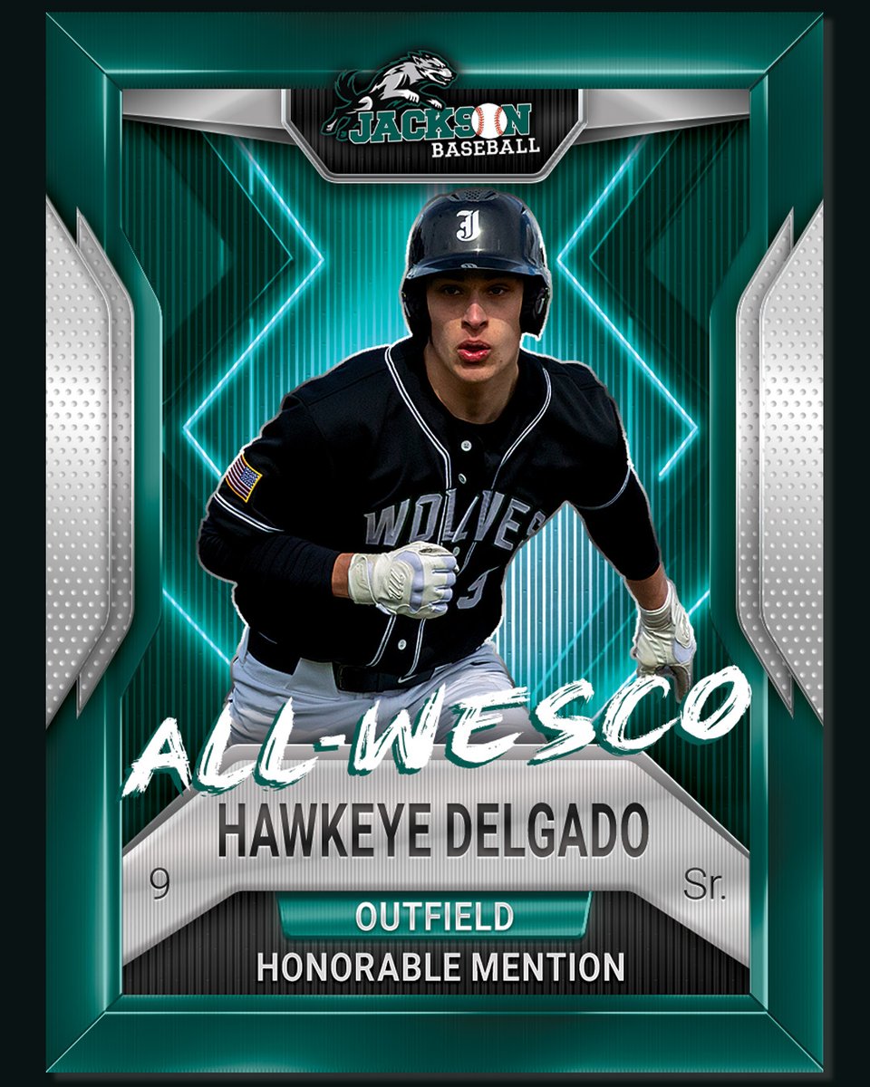 Jackson HS Timberwolves Baseball (@jhswolfpackbsb) on Twitter photo Congratulations to Hawkeye Delgado who earned 2025 Wesco 4A All-League Honorable Mention as an Outfielder! <a href="/HawkeyeDelgado/">Hawkeye Delgado</a> Congratulations to Hawkeye Delgado who earned 2025 Wesco 4A All-League Honorable Mention as an Outfielder! <a href="/HawkeyeDelgado/">Hawkeye Delgado</a>
