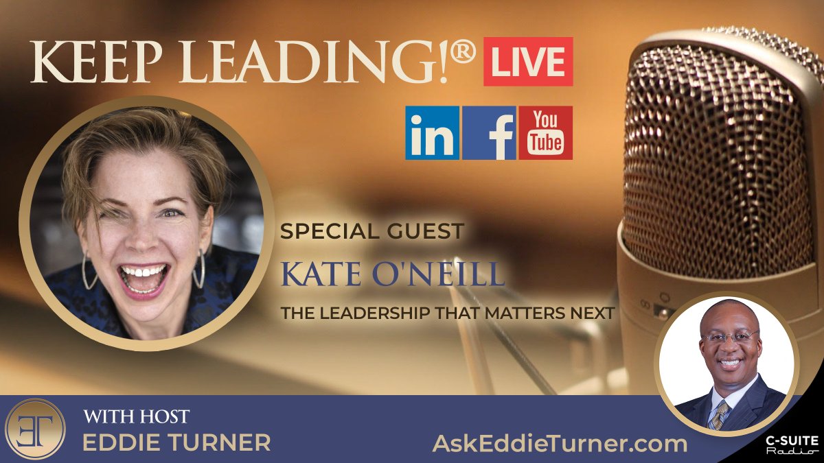 eddieturnerjr's tweet image. 🎧 NEXT ON THE Keep Leading!® Podcast

When Technology Meets Humanity: A Conversation with Kate O&apos;Neill

📆 June 4
⏰ 11 AM CST
🔗 YouTube: bit.ly/4kjg1hj

#KeepLeading #TechHumanist #AIEthics #Leadership #Innovation #HumanCenteredTech #FutureOfWork