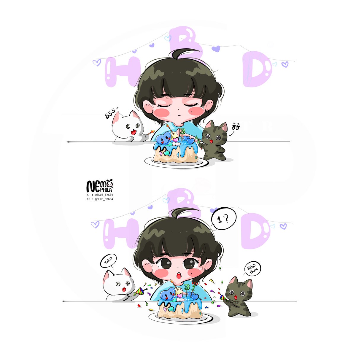 BLUE_BYG04's tweet photo. HBD 31 y คับเธออ🎂💙

@JakeB4rever #Beyourluve https://t.co/qwOv9pvE0d