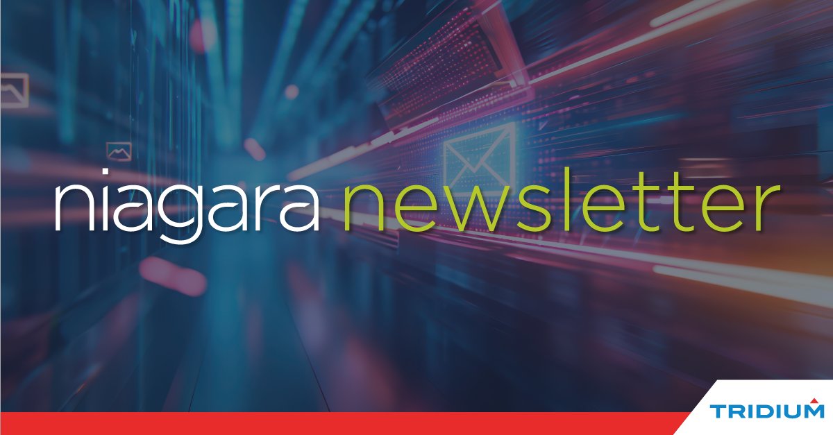 The Niagara Newsletter for May is now available and provides the latest information on all things Niagara! tridium.com/content/dam/tr…