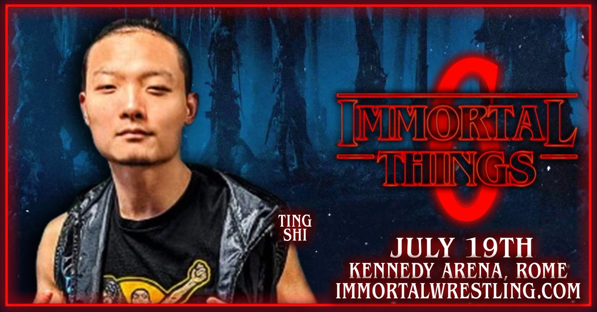 July 19th the suspension will be over, &amp; for the 1st time since turning on #ICW Northeast Champion Adam Stone, <a href="/thetingshi/">Ting</a> will be at an #ICW event as he returns to where it all started at the Kennedy Arena for #ImmortalThings6! Tickets available at a.purplepass.com/things6