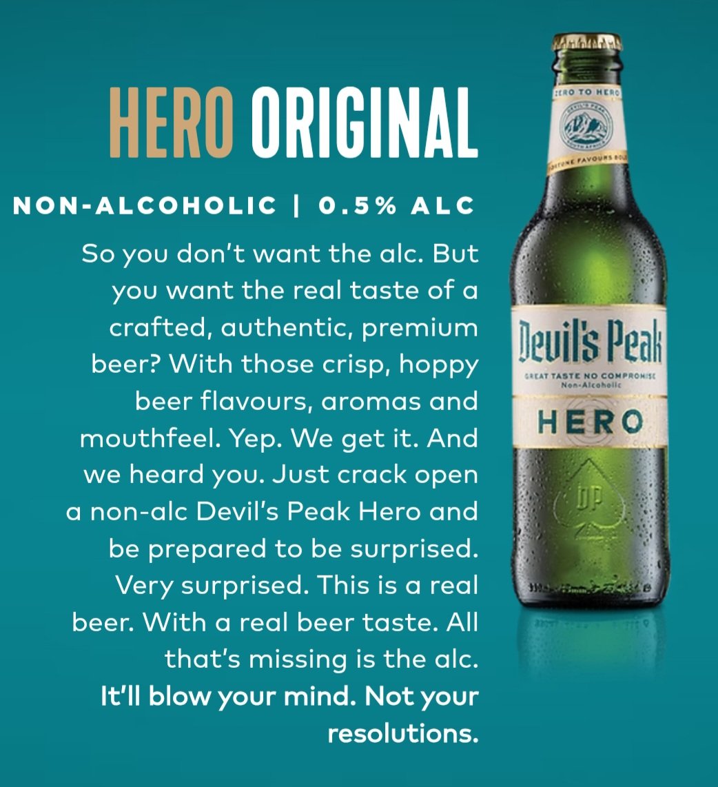 There is more alcohol in an alcohol free beer, than growth in the South African economy. We urgently need wholesale macro economic reforms to bolster private sector investment for growth &amp; employment opportunities.  End the ANC's socio-economic dogma and let 🇿🇦 win.