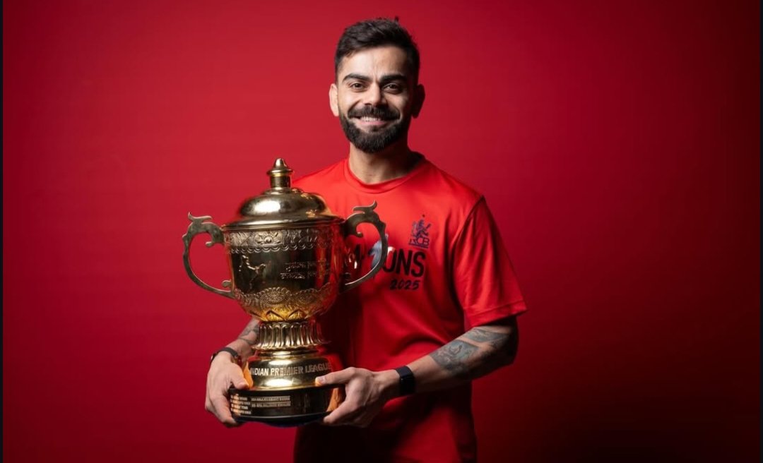Anujkumar19892's tweet photo. Congratulations RCB 🏆 2025
Champion 🏆 2025
#RCBvsPBKS 
#IPL2025 
#IPLFinals 
#ViratKohli𓃵 
@RCBTweets 
@imVkohli https://t.co/GL7WijKJdy