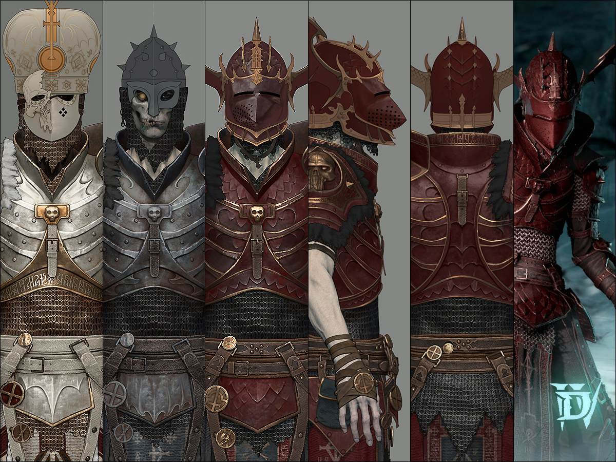 Diablo 4 Necromancer - Blood Master #BLIZZARD, #CharacterArt, #ConceptArt