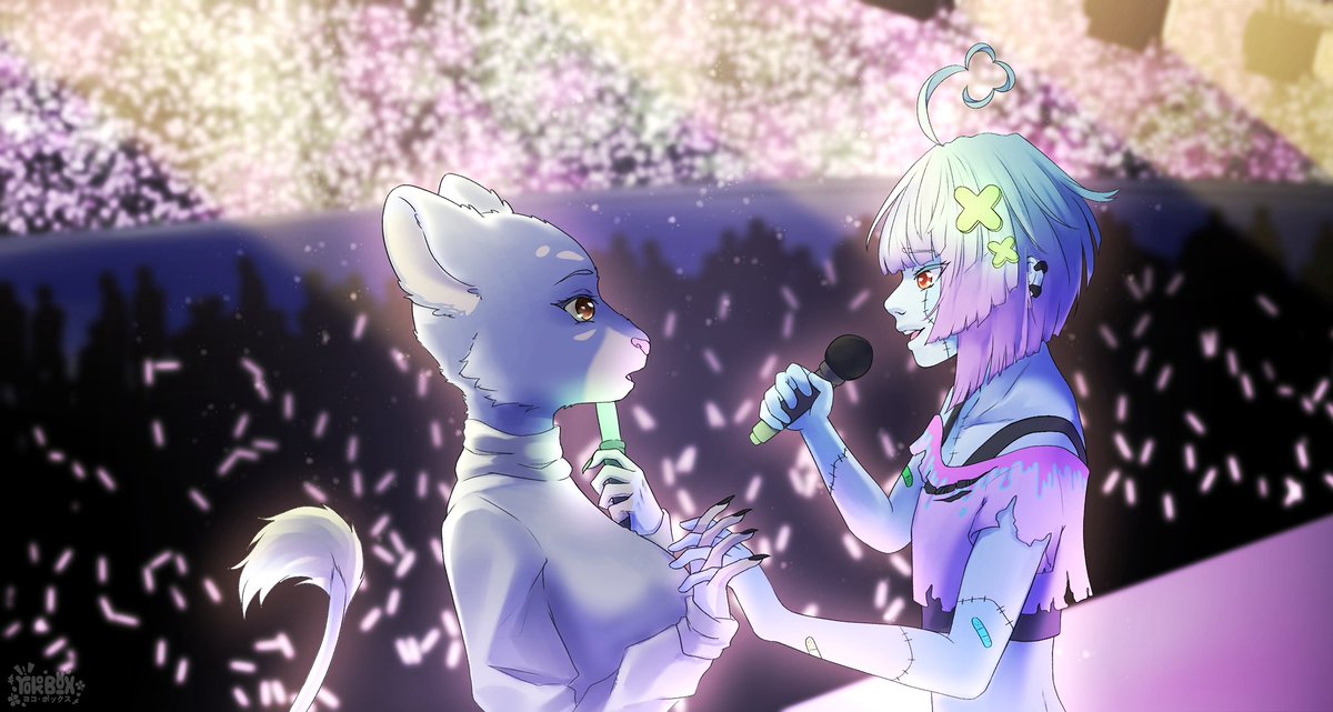Cloversong ☘️💚 TeamCrispyFox (@cloversongvt) on Twitter photo “But there you are your hand in my hair, saying I don’t care about that, ‘cause it’s only me and you~” ☘️
If there’s one thing that constantly makes me feel better it is the fact that <a href="/HybridShila/">LittleHybridShila 🦁🐀 I draw arts!</a> is there to brighten my day 💚
Art is by the always amazing <a href="/yoko_vishant/">Yoko Vishant🍀🪄 ESP/ENvtuber</a> “But there you are your hand in my hair, saying I don’t care about that, ‘cause it’s only me and you~” ☘️
If there’s one thing that constantly makes me feel better it is the fact that <a href="/HybridShila/">LittleHybridShila 🦁🐀 I draw arts!</a> is there to brighten my day 💚
Art is by the always amazing <a href="/yoko_vishant/">Yoko Vishant🍀🪄 ESP/ENvtuber</a>