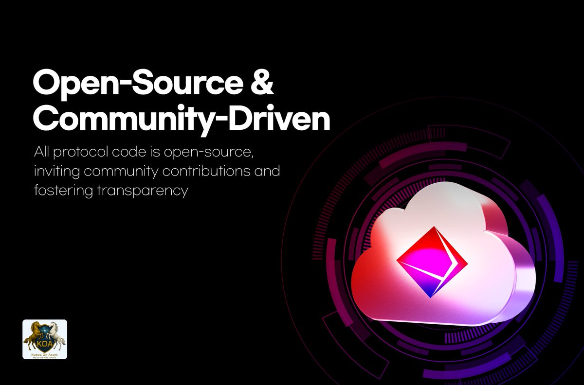 KOA_Official_X's tweet photo. π #KOACoin: Open-Source & Community-Driven!
π‘ Open-Source Code: Promoting transparency & collaboration.
π‘ Fostering Transparency: Visible, auditable & trustworthy.
β Benefits: π Increased Transparency, π€ Community Engagement, π» Collaborative Dev & π‘ Security Audits. https://t.co/dDEBsvBadX