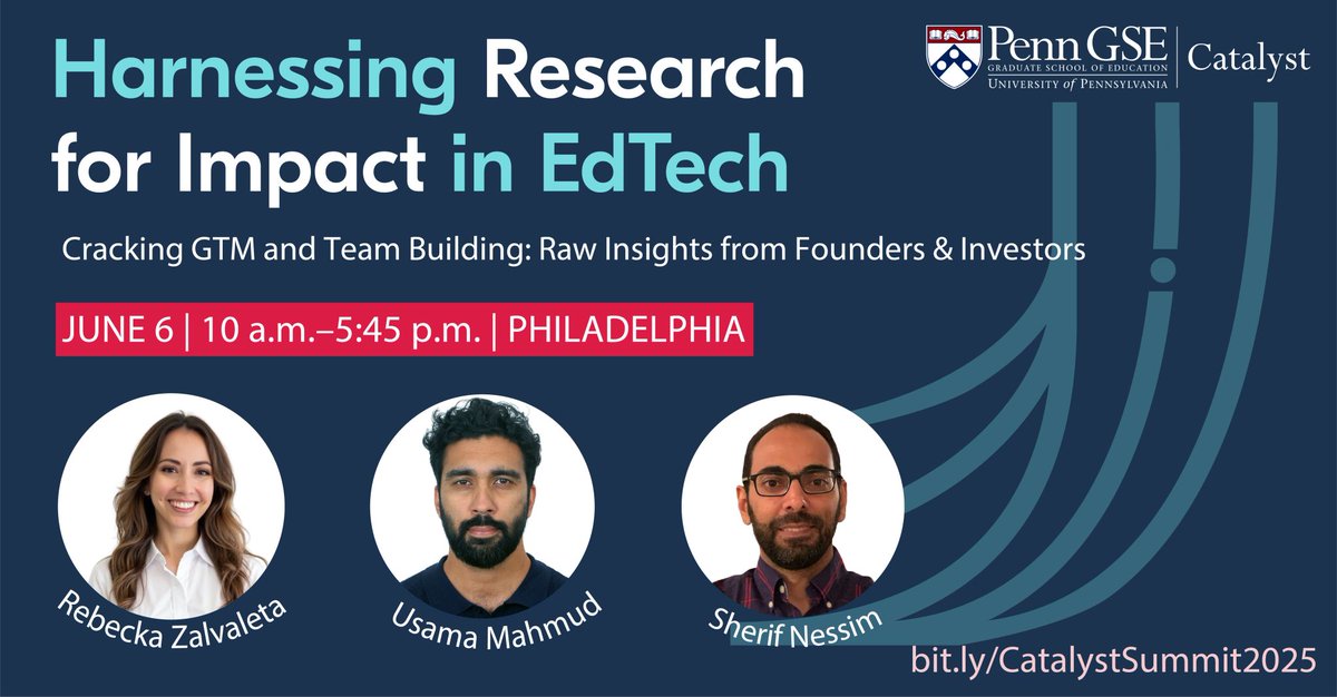 🚀 Paismo is proud to sponsor the 2025 Catalyst Innovation Summit at Penn GSE this Friday, June 6! Join us to explore the future of EdTech and learning.

Register now to attend: tr.ee/ssZGeJ