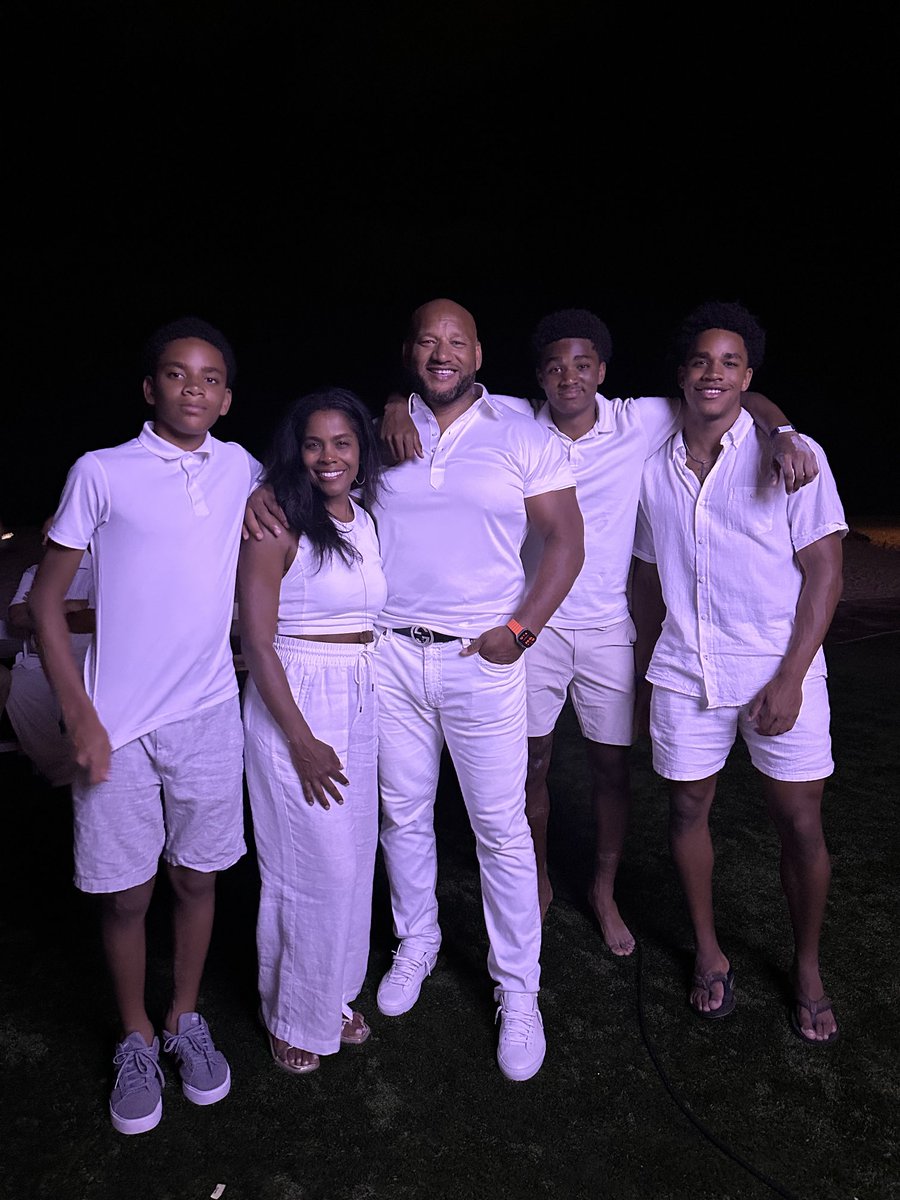 Me, Wifey, and our boys.