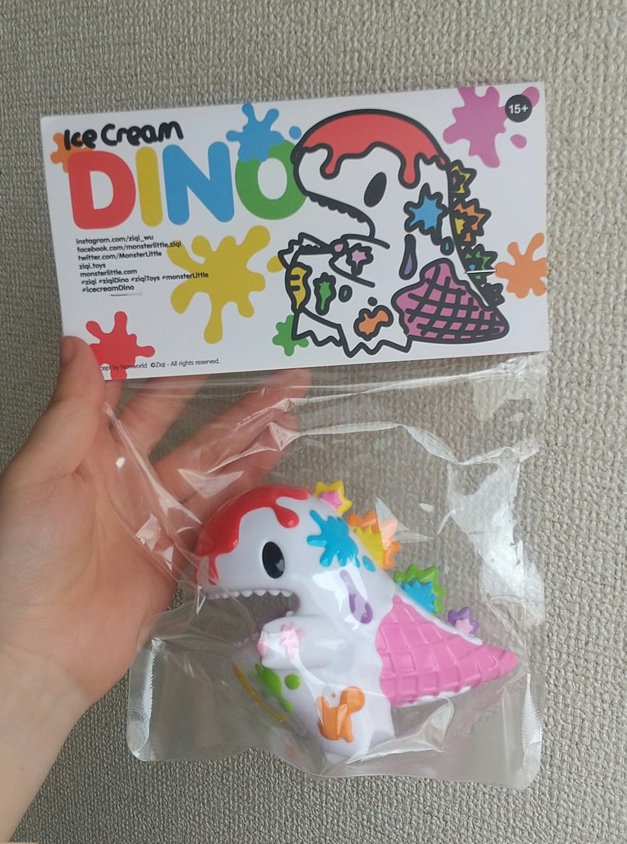 vmaimnpt's tweet image. まんだらけでお迎えした
Ice cream DINOちゃん🍦
ずっと欲しくてようやくご縁が🥹💓
あまりにも良すぎるね…