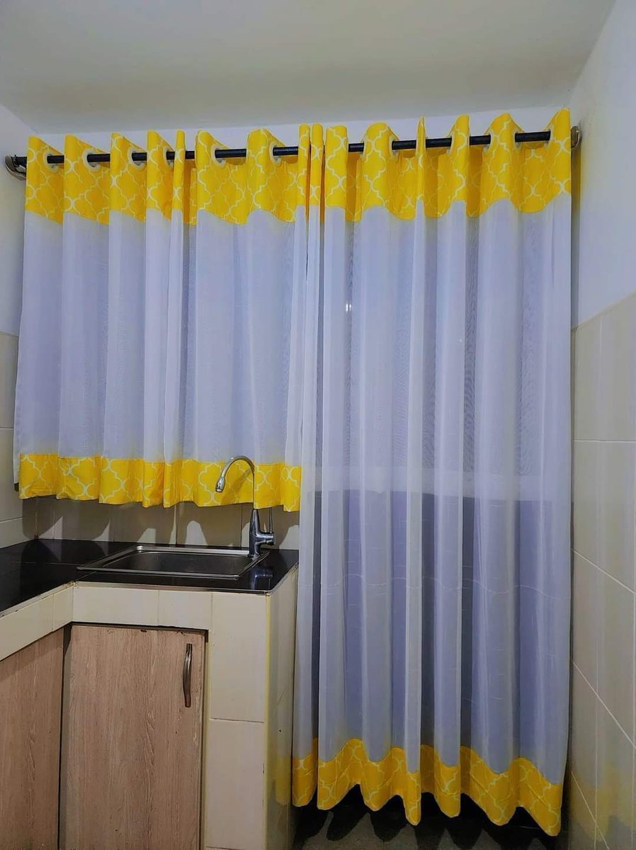 Change the colour of your house with the Beautiful quality fabric blackout curtain 
Per meter 1200/=
Sheers 600/= Per meter 
We do site visit 
We take measurements 
We do installations 
Free delivery countrywide 
Contact or WhatsApp 0742431633