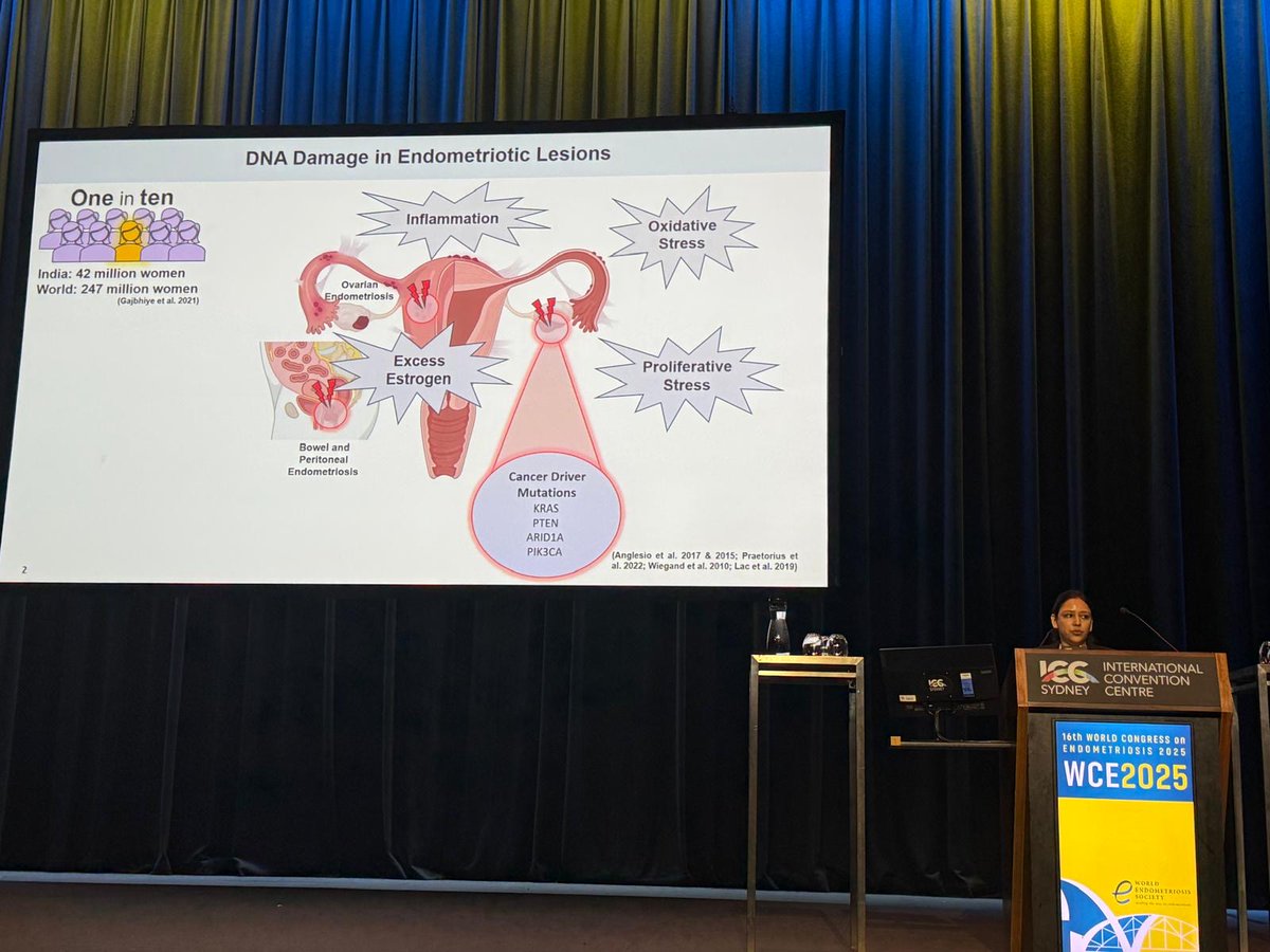 ICMR-NIRRCH (@icmrnirrch) on Twitter photo Our researchers showcased India’s contributions at #WCE2025, Sydney. <a href="/DrRahulGajbhiye/">Dr Rahul Gajbhiye</a> delivered a keynote; <a href="/drhrishikesh17/">Hrishikesh Munshi</a>, <a href="/SandhyaAnand84/">Sandhya Anand</a> & <a href="/itti_munshi/">itti</a> presented key studies. Dr Sandhya Anand won Best Oral Presentation Award
#Endometriosis #ECGRI
<a href="/India_Alliance/">DBT/WT India Alliance</a> Our researchers showcased India’s contributions at #WCE2025, Sydney. <a href="/DrRahulGajbhiye/">Dr Rahul Gajbhiye</a> delivered a keynote; <a href="/drhrishikesh17/">Hrishikesh Munshi</a>, <a href="/SandhyaAnand84/">Sandhya Anand</a> & <a href="/itti_munshi/">itti</a> presented key studies. Dr Sandhya Anand won Best Oral Presentation Award
#Endometriosis #ECGRI
<a href="/India_Alliance/">DBT/WT India Alliance</a>