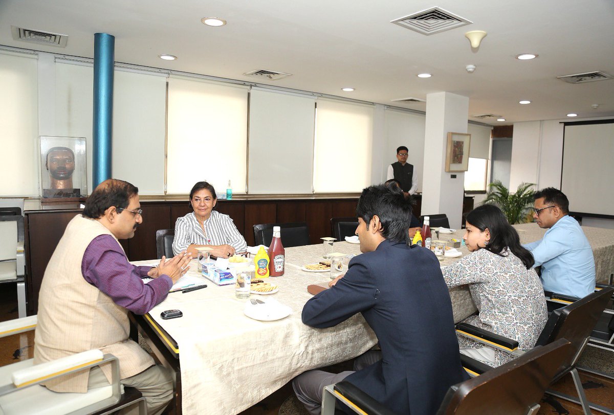 India Habitat Centre (@ihcdelhi) on Twitter photo IHC Director Prof. (Dr.) K G Suresh felicitated Events Team led by Ms Vidyun Singh for successfully hosting the Habitat Film Festival recently.
#indiahabitatcentre #ihcdelhi
<a href="/kg_suresh/">Prof (Dr) K G Suresh</a> <a href="/vidyunzhimply/">vidyun singh</a> IHC Director Prof. (Dr.) K G Suresh felicitated Events Team led by Ms Vidyun Singh for successfully hosting the Habitat Film Festival recently.
#indiahabitatcentre #ihcdelhi
<a href="/kg_suresh/">Prof (Dr) K G Suresh</a> <a href="/vidyunzhimply/">vidyun singh</a>