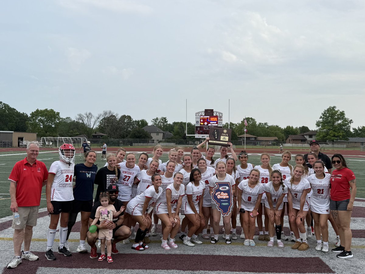 Hinsdale Central Girls Lacrosse (@hinsdaleglax) on Twitter photo The Red Devils are heading to STATE! A 20-3 win over Lockport in the Super Sectional today.
We will be playing an amazing New Trier team in the final four on Thursday at 7:00 PM at Hinsdale Central! BELIEVE! #AlphaMentality #WEbeforeME <a href="/RedDevilsAD/">HCHS Athletic Department</a> The Red Devils are heading to STATE! A 20-3 win over Lockport in the Super Sectional today.
We will be playing an amazing New Trier team in the final four on Thursday at 7:00 PM at Hinsdale Central! BELIEVE! #AlphaMentality #WEbeforeME <a href="/RedDevilsAD/">HCHS Athletic Department</a>