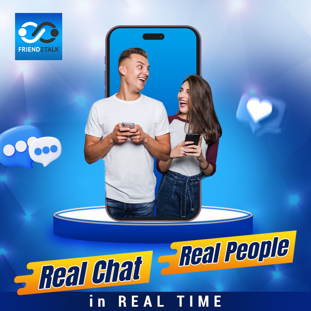 💬 Real Chat. Real People. Real Time.
 📲Switch to Friend2Talk!
✅ Instant video &amp; voice chats with real people
 ✅ No fake accounts, just authentic interactions
 ✅Private, safe, and easy to use – anytime, anywhere
🔥Friend2Talk! bit.ly/4kQwUkq
#Friend2Talk #Video