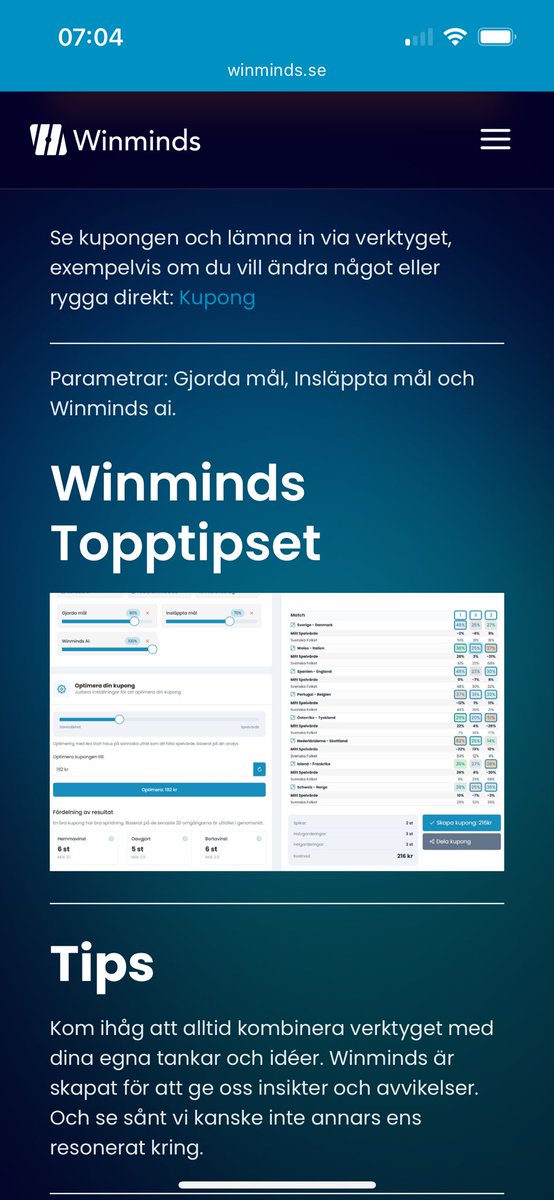 winminds_se's tweet image. Topptipset satt igår igen⚽️

Ingen stor utdelning med 4x insats(insats 216 kr) 🍀

Missa inte Europatipset imorgon 🔥

winminds.se/playtips 

#Topptipset #Europatipset