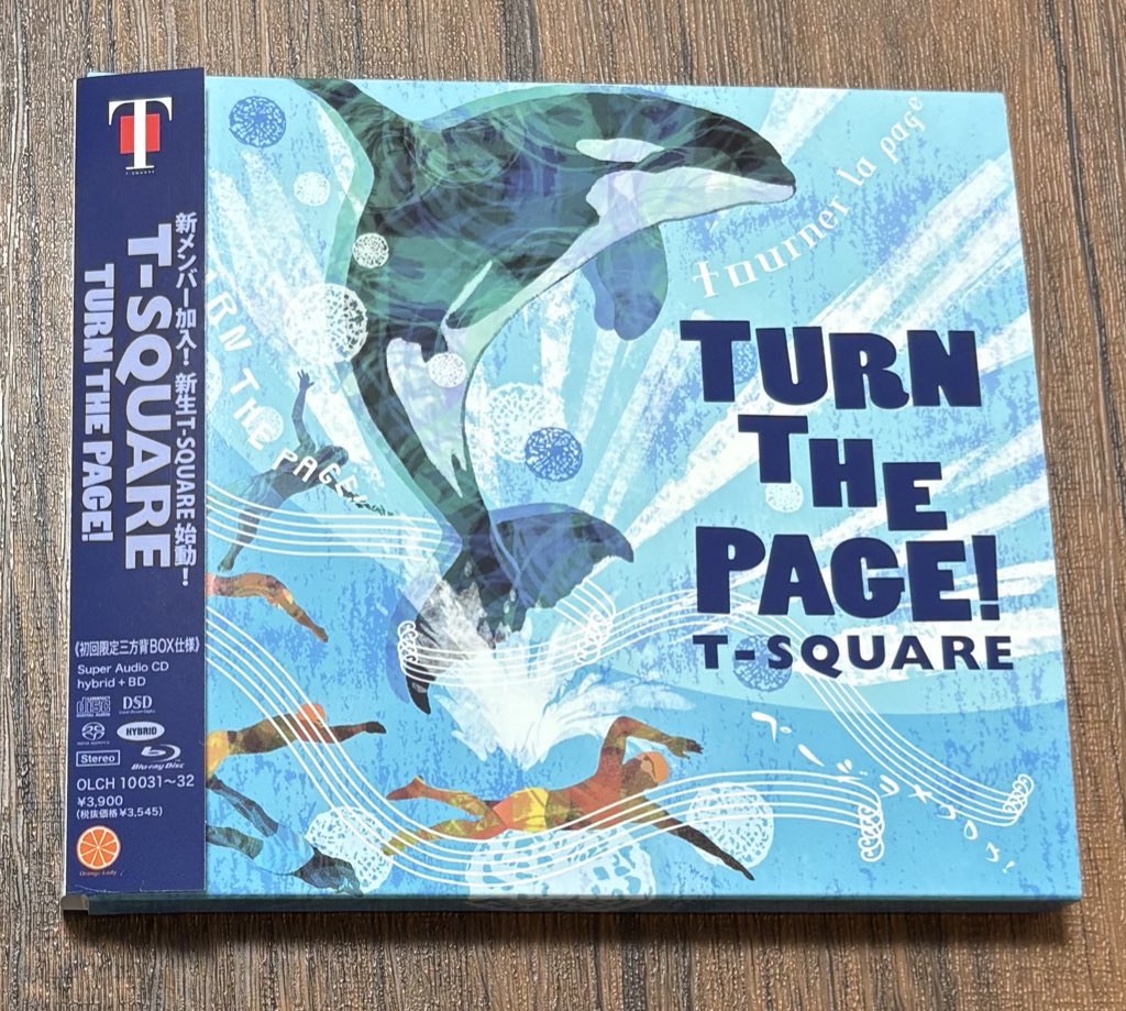 2025.06.04 本日よりT-SQUAREニューアルバム『TURN THE PAGE!』が発売