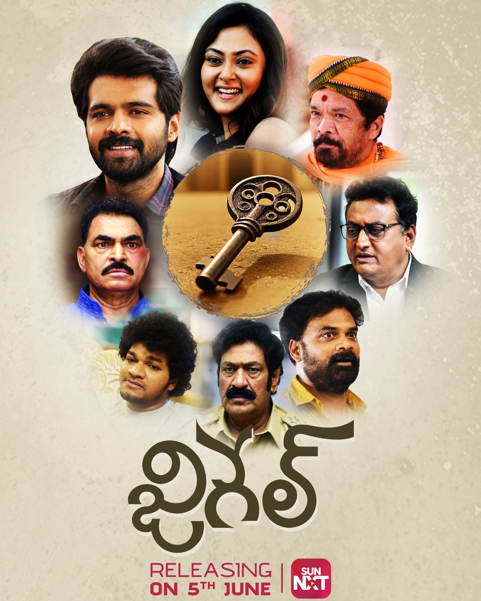 OTT_Trackers's tweet photo. #Jigel (Telugu) streaming from Tonight on June 5th on @sunnxt 🍿!!
#OTT_Trackers https://t.co/ZD8OBSVX87