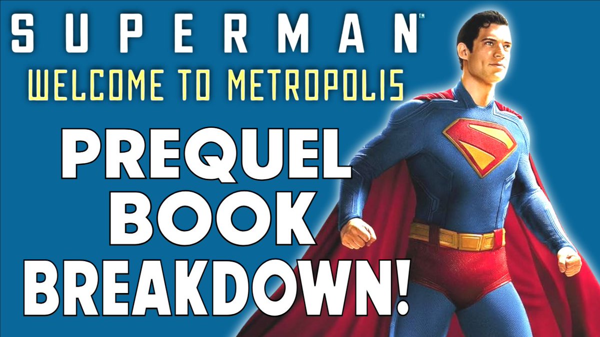 DCU #Superman Prequel Book - FULL BREAKDOWN - Major Superman Villain REVEALED!  

Watch-&gt; youtu.be/lJaeXOUusRg