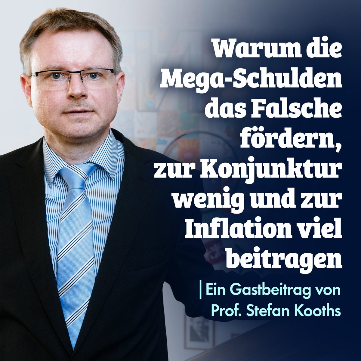 Mit bis zu einer Billion Euro neuen Schulden will Kanzler  Merz Deutschland aus der Wirtschaftskrise führen. Prof. Stefan Kooths, Konjunkturchef am Kieler Institut für Weltwirtschaft, sieht keine konjunkturellen Gründe für die neuen Schulden.
nius.de/politik/news/w…