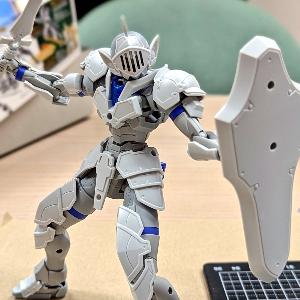 rhoads0319's tweet photo. リーベルナイト完成
組み上がるとミクロマンで短期間販売されたミクロナイトを大きくした感じで懐かしい…
#30MF #30MinutesFantasy #リーベルナイト #LiberKnight #プラモデル初心者 #素組み https://t.co/fhkpjBSjaT