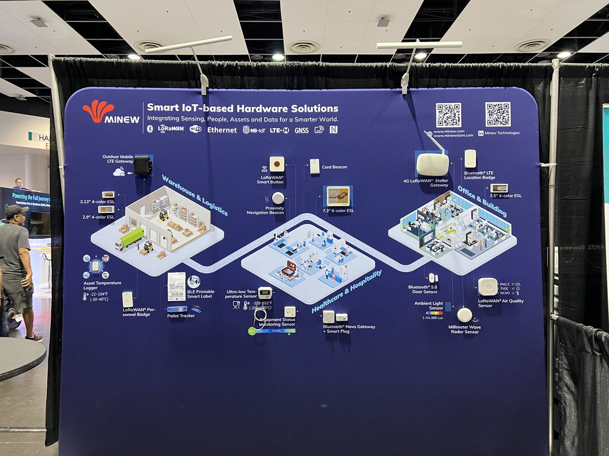 All set and ready to go! Our booth #244 at <a href="/iottechexpo/">IoT Tech Expo</a> North America is now fully set up. Come by to explore our latest IoT innovations.
Limited GOLD PASSES available – apply now 
minew.com/iot-tech-expo-…

#Minew #IoT #IoTTechExpo