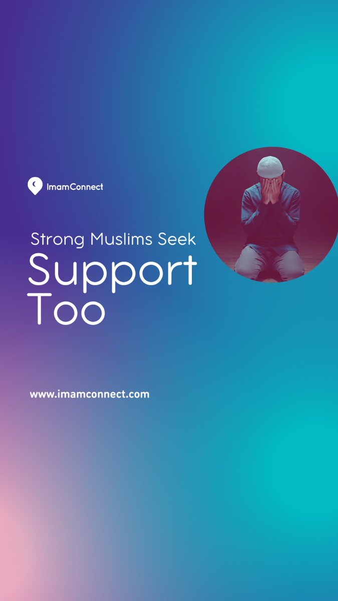 ImamConnect's tweet photo. Let’s talk about the myths that hold Muslims back from seeking support. 

🌐 Start your journey: https://t.co/DGszfjC5qE

#MuslimMentalHealth #FaithAndHealing #ImamConnect #TherapyIsHalal #BreakTheStigma #HealingStartsHere https://t.co/5ETymUMXjR