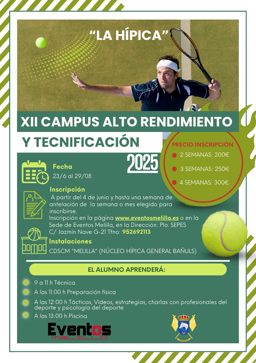 Abierto el plazo para nuestras actividades veraniegas, no te lo pierdas

Inscríbete ya!!! eventosmelilla.es