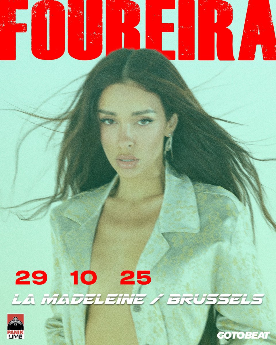 🔥 Pop Queen Alert! 🔥
Eleni Foureira is bringing the ‘Fuego’ to La Madeleine on 29 October 2025! Don’t miss the Balkan sensation live in Brussels! 💃✨
🎫 Tickets go on sale on 6 June at 1pm via Ticketlive: bit.ly/4kr8BJe
#foureira - #elenifoureira - #lamadeleine