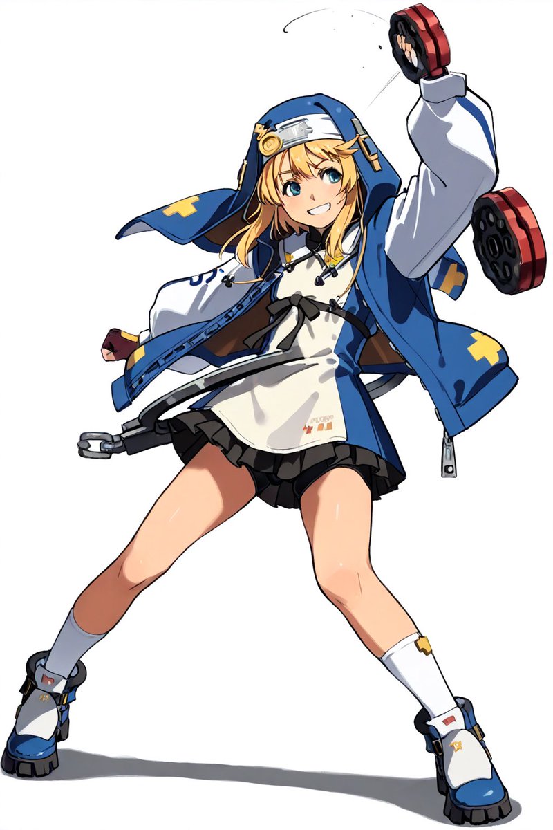 いっきますよぉ〜。　ループザループ！
#ギルティギア #ブリジット