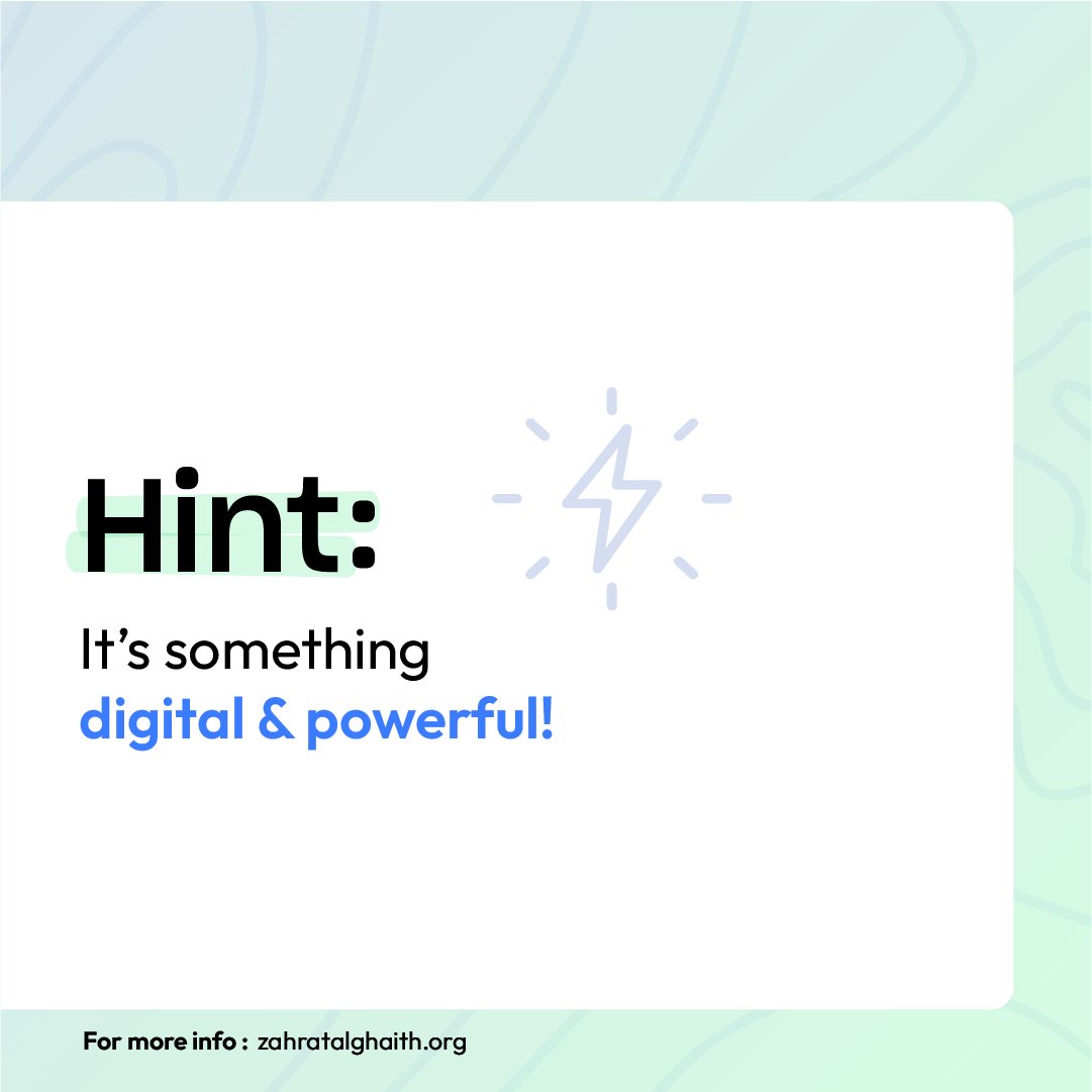 𝐈𝐭’𝐬 𝐒𝐦𝐚𝐫𝐭. 𝐈𝐭’𝐬 𝐝𝐢𝐠𝐢𝐭𝐚𝐥. 𝐈𝐭’𝐬 𝐞𝐦𝐩𝐨𝐰𝐞𝐫𝐢𝐧𝐠.
NGO. Digital Transformation.
Empowering Lebanese Local Entities &amp; Institutions.
Tech with Purpose.
𝐒𝐭𝐚𝐲 𝐭𝐮𝐧𝐞𝐝!
#SmartSolutions #DigitalPower #ZahratAlGhaith