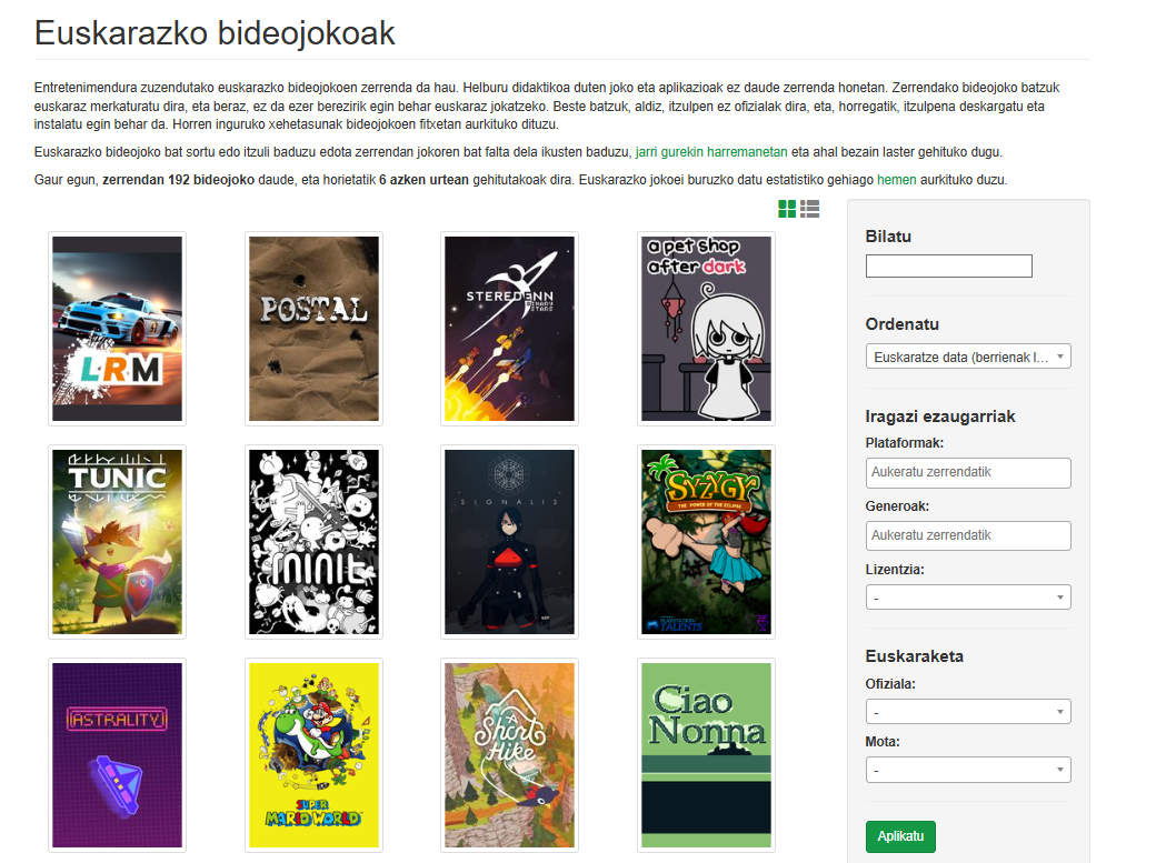 kulturklik's tweet image. 🕹️Lander Unzueta: «Euskaraz kaleratutako bideojokoen kopuruaren hazkunde izugarria ikusi dugu» labur.eus/2ro5xxpk

🕹️Lander Unzueta: «Hemos visto un enorme crecimiento en el número de videojuegos publicados en euskera» labur.eus/zssco5qe